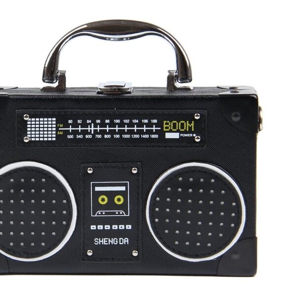 Accessories - Women Radio Shaped Clutch Crossbody Bag Elegant Evening Small Shoulder